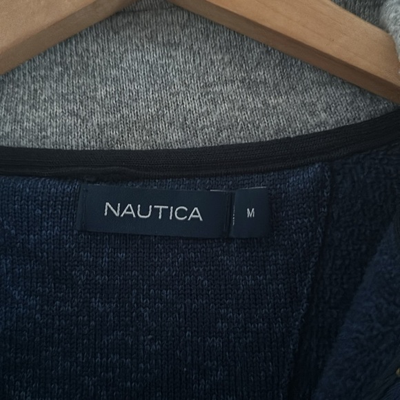 Nautica Navy Blue Sweatshirt sz M - Picture 10 of 13